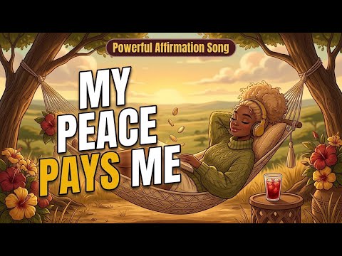 Self Love Affirmations for Peace & Abundance ✨ My Peace Pays Me | Afrobeat Music