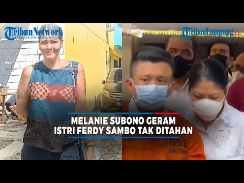 Melanie Subono is furious that Ferdy Sambo's wife was not detained because she has a toddler - @T...