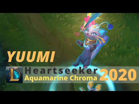Heartseeker Yuumi Aquamarine Chroma 2020 - League Of Legends