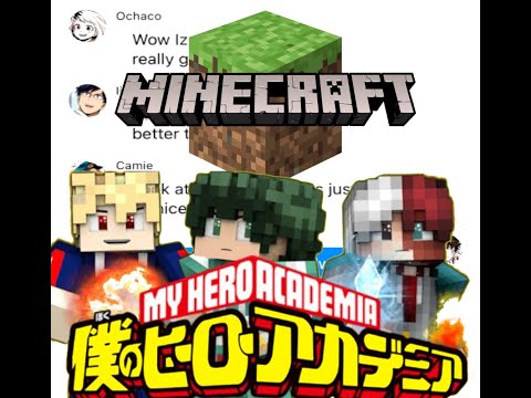 IzukuMidoYagi - MHA Texts: Minecraft Crossover: Part 1: Humble beginnings!