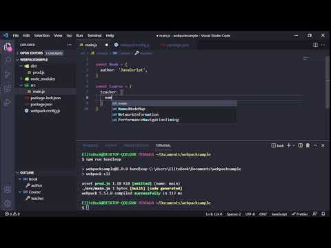 Setting Up Webpack For Javascript