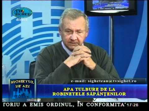 Sighetul de Azi - 18 Aprilie 2012 - Apa tulbure de la robinetele Săpânțenilor