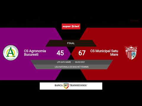 LNBF 2020-2021: Agronomia Bucuresti - CSM Satu Mare