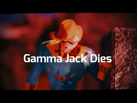 I made Gamma Jack death scene with blender and Naomi animation 