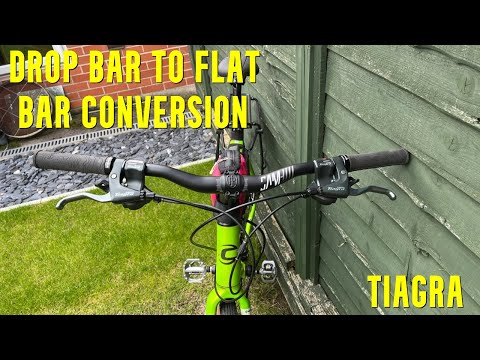 Drop Bar to Flat Bar Conversion….
