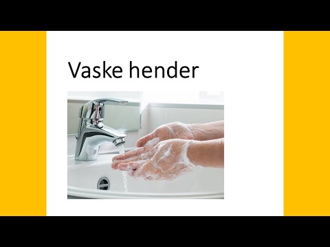 Vaske hender