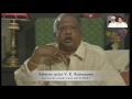 Veteran Actor V K Ramasamy Speaks About Dr M G R And Nadigar Sangam