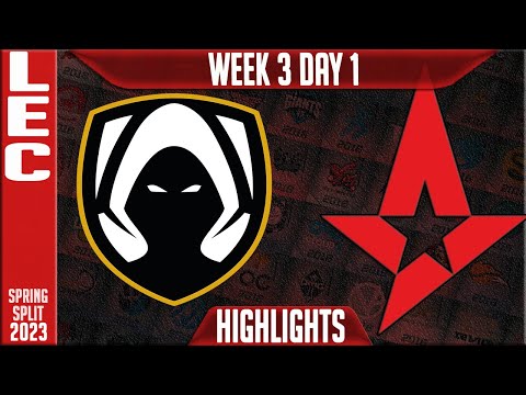 TH vs AST Highlights | LEC Spring 2023 W3D1 | Team Heretics vs Astralis