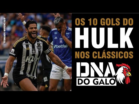 Os 10 gols do Hulk contra o Crüzeiro