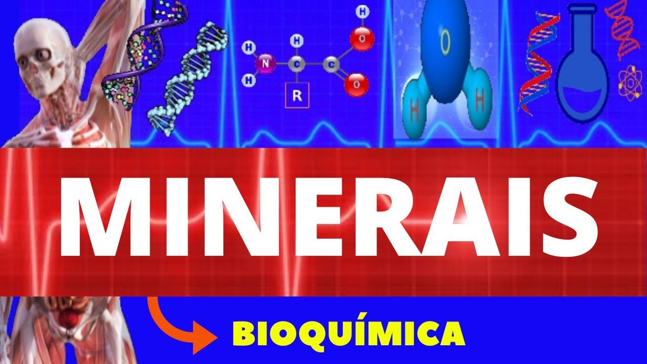 SAIS MINERAIS - BIOQUÍMICA (TIPOS, FUNÇÕES E CARÊNCIAS) - ENSINO SUPERIOR - COMPOSTOS INORGÂNICOS