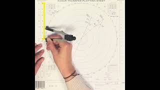 Radar Plotting Multiple Targets - Plot 17 - WITH Speed/Course Change