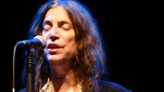 PATTI SMITH - &quot;Peaceable Kingdom&quot; Rockhal 03.07.2012