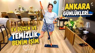 🧹 ANKARA GÜNLÜKLERİ | EV DÜZENİ VE TEMİZLİK BENİM İŞİM! ✨🏡