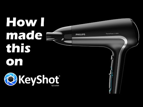 How to make this (keyshot)