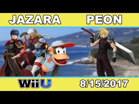 UCSB SS #6 - MDE | Jazara (Diddy, Marth, Sheik) Vs. Peon (Cloud) Wii U GF