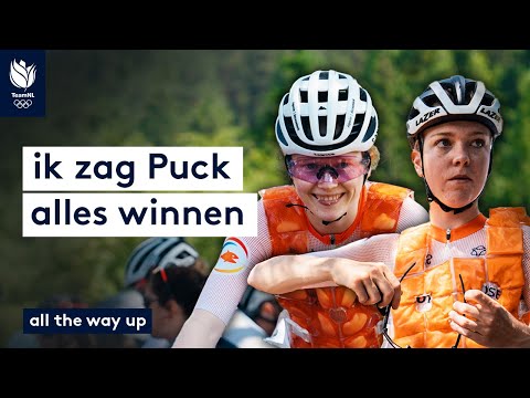 COMPETITORS ⚔️ AND BEST MATES?! 😁 | Cyclists Puck Pieterse and Fem van Empel | TeamNL