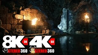 【VR】Particle Effects - 60fps 4k 8k Stereo 360 with Ambisonic audio