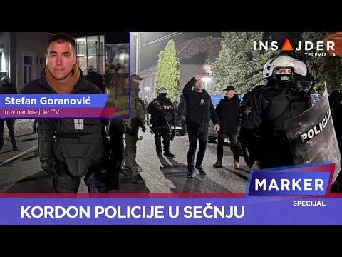 Neočekivane scene u Sečnju: Zašto se pojavila policija u punoj opremi za razbijanje demonstracija