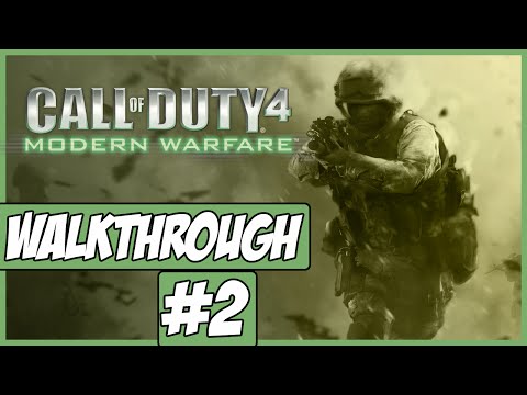 Call Of Duty 4: Modern Warfare Walkthrough Ep.2 w/Angel - A Long Drive!