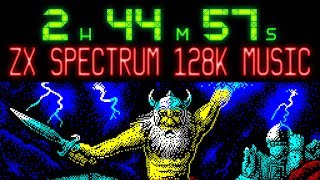 2 hours 45 minutes of ZX Spectrum 128K game music