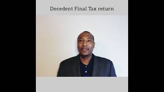 Decedent’s Final Tax Return