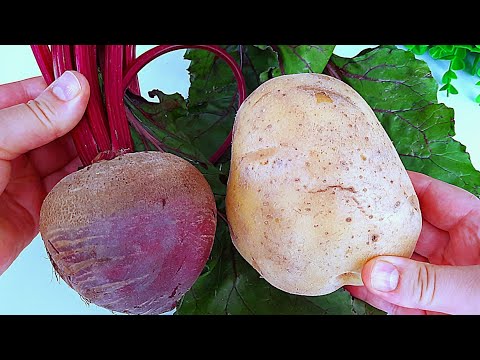 GUESTS FROM SWEDEN TEACHED ME TO COOK RED BEET AND POTATOES VERY DELICIOUS!