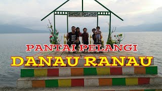 preview picture of video 'Pantai pelangi Danau Ranau'