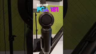 Video thumbnail for Micrófono Shure PGA181. Polar Cardiode #Shorts by GTechMx