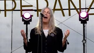 Patti Smith - Peaceable Kingdom live @ Esperhanza 2016