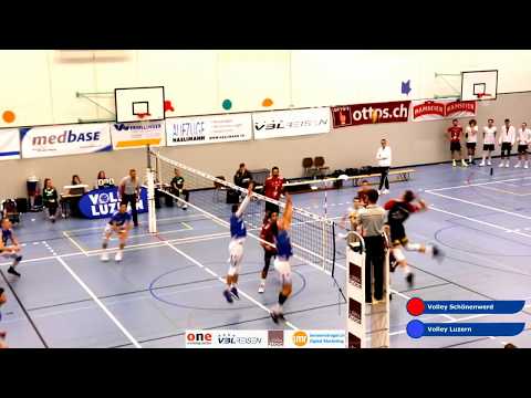 Volley Luzern NLA gegen Volley Schönenwerd Livestream 2. Runde 09.12.2018