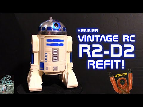 Vintage Kenner RC R2D2 Refit!