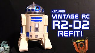 Vintage Kenner RC R2D2 Refit!