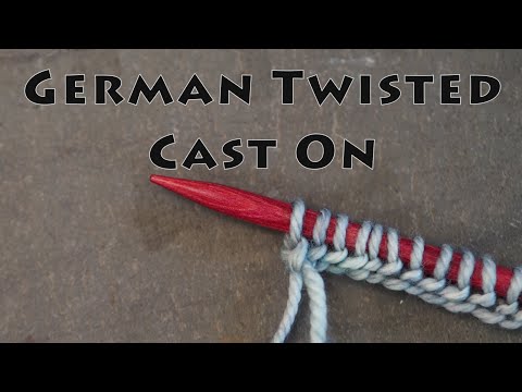 #StrickTipp: Video-Tutorial zum deutschen Twisted Cast On