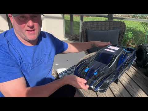 Painting the Traxxas X-Maxx Body