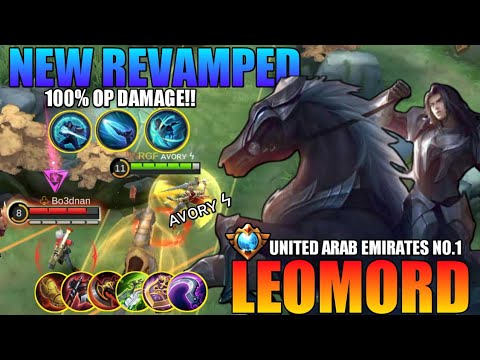New Revamped Leomord,100% OP Damage!![Top 1 Global Leomord By ᴀᴠᴏʀʏ ϟ]-MLBB