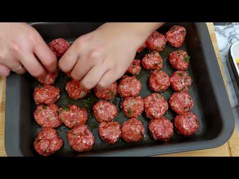 Spaghetti and Beef Meatballs Easy Recipe | Pasta Meatballs