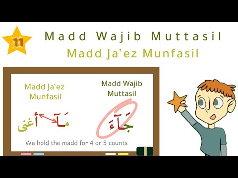 [11] Madd Wajib Muttasil & Madd Ja’ez Munfasil - Tajweed in English