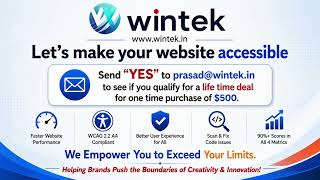 wintek accessibility solution