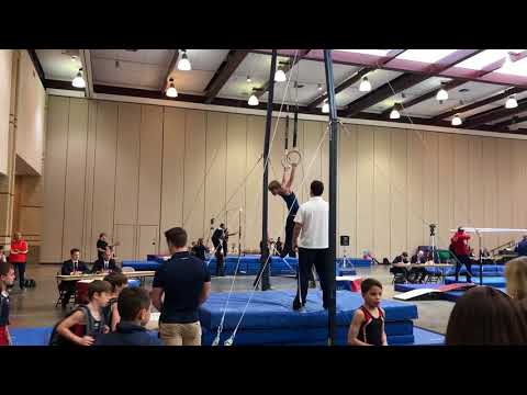 Level 5 Boys Gymnastics Rings Regionals Eric