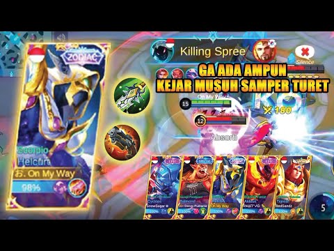 HELCURT BEST BUILD l HELCURT ONE SHOT COMBO l TUTORIAL HELCURT GAMEPLAY MOBILE LEGENDS BANG-BANG