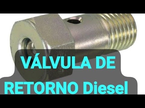Válvula de retorno da bomba injetora