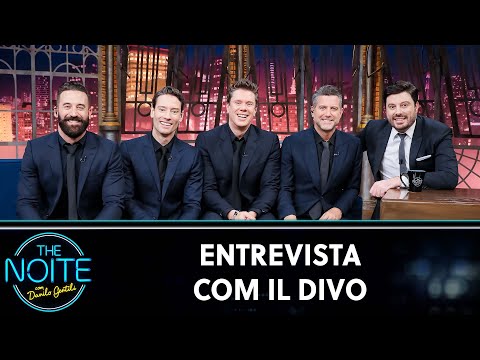 Entrevista com o grupo musical Il Divo | The Noite (21/05/24)