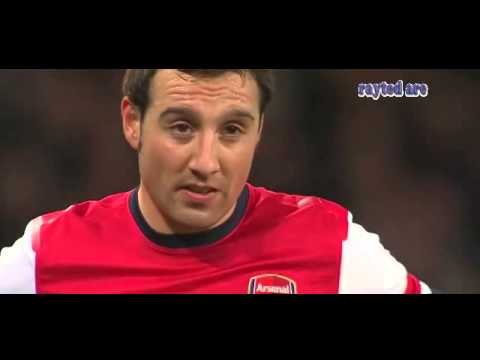 Santi Carzorla Freekicks vs Tottenham: 1 left footed, 1 right footed.