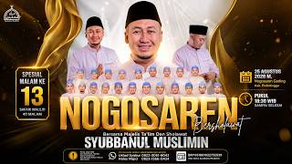 Download lagu LIVE SAFARI MAULID 40 MALAM SYUBBANUL MUSLIMIN MALAM KE 13 | NOGOSAREN GADING mp3
