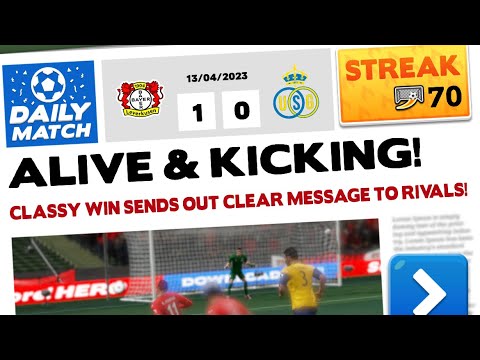 Streak - Score! Hero 2023 - Bayer Leverkusen Vs. Union SG