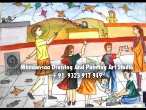 drawing classes intermediate exam art painting elementary 2020 Children Kids online creative teacher