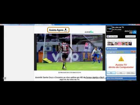 Gol  de Keno  Santa C 4 x 1 cruzeiro