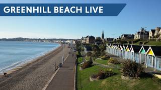 Greenhill Beach (Weymouth) Live Webcam @ Jurassic Rocks Cafe live webcam
