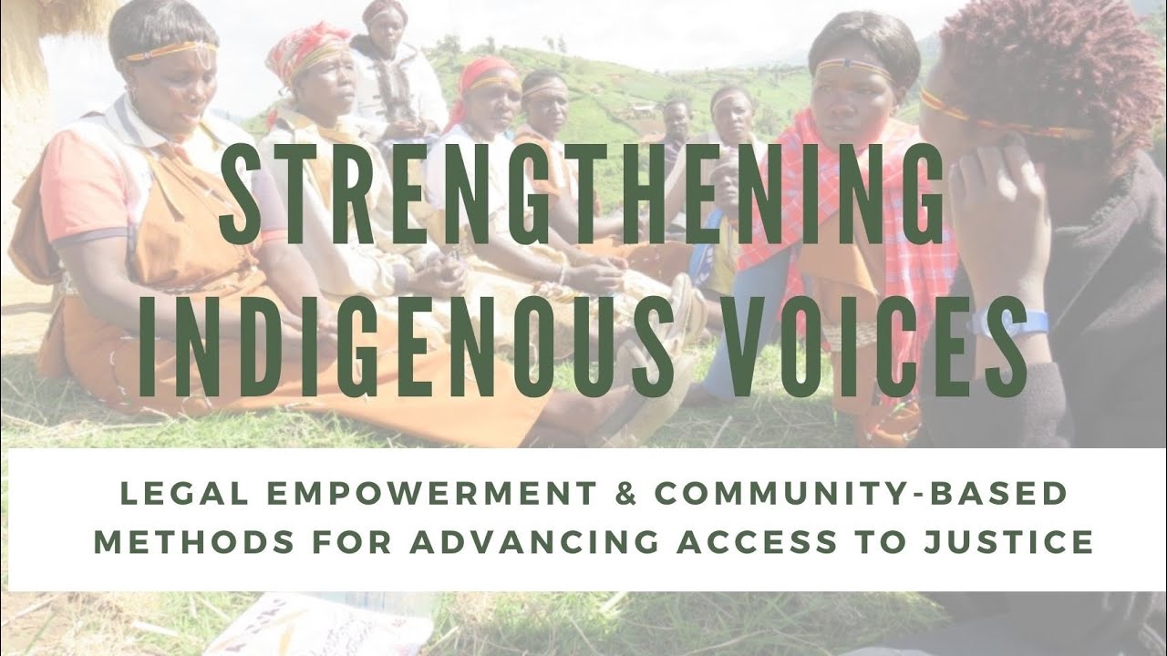 Strengthening Indigenous Voices webinar - 23rd March 2021
