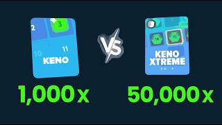 Stake Originals Keno vs Keno XTreme